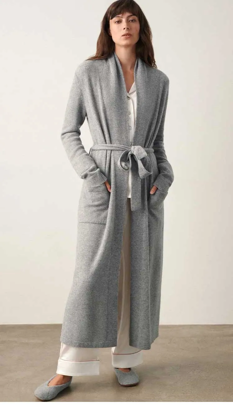 Long Cashmere Robe