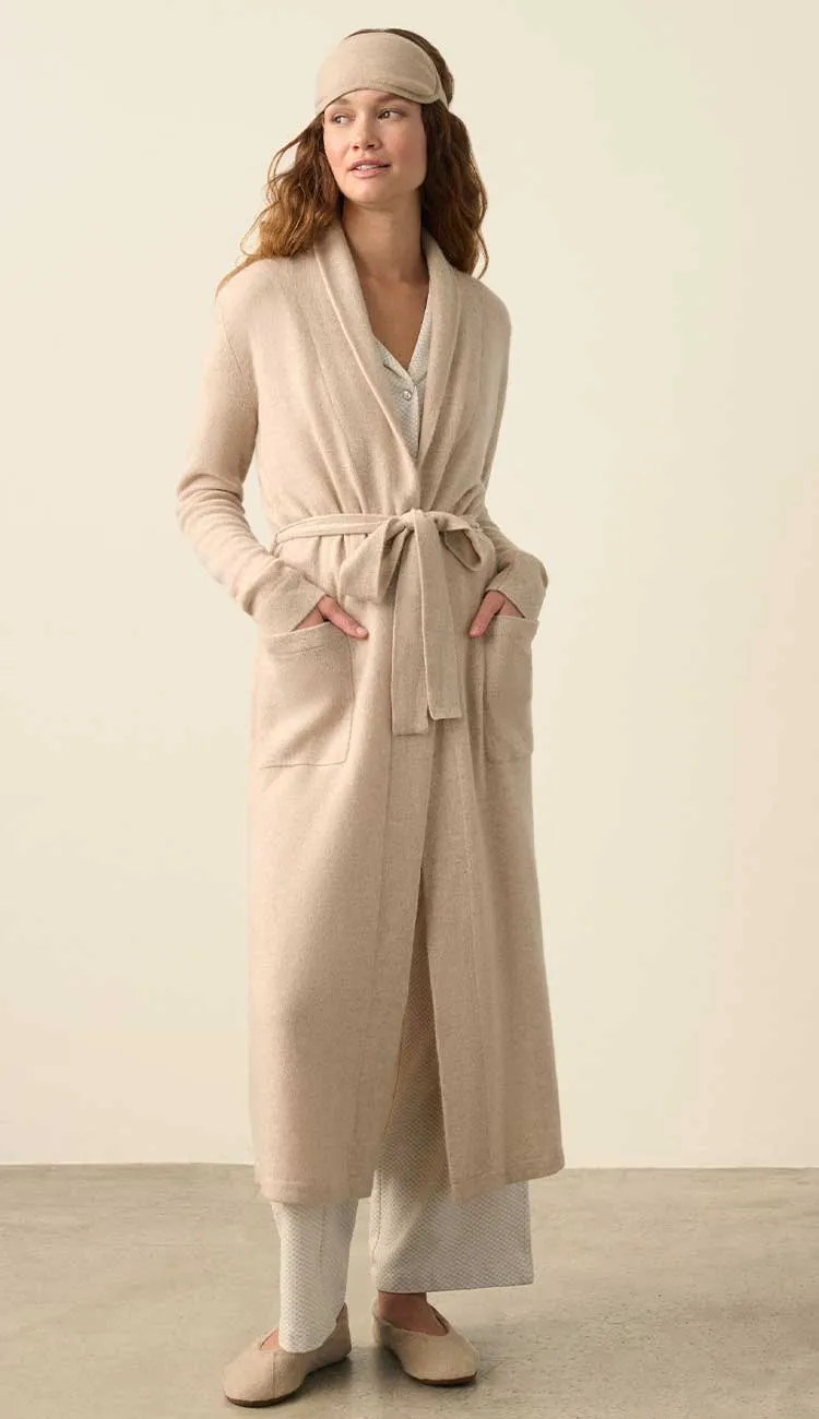 Long Cashmere Robe