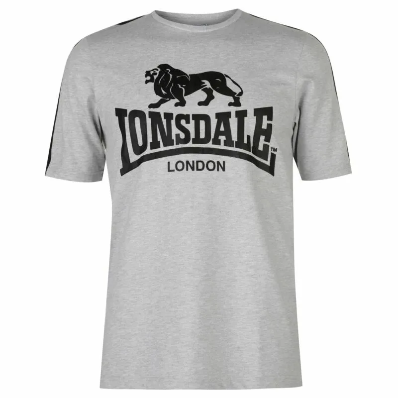 Lonsdale Large Logo T Shirt Mens Gents Crew Neck Tee Top Short Sleeve