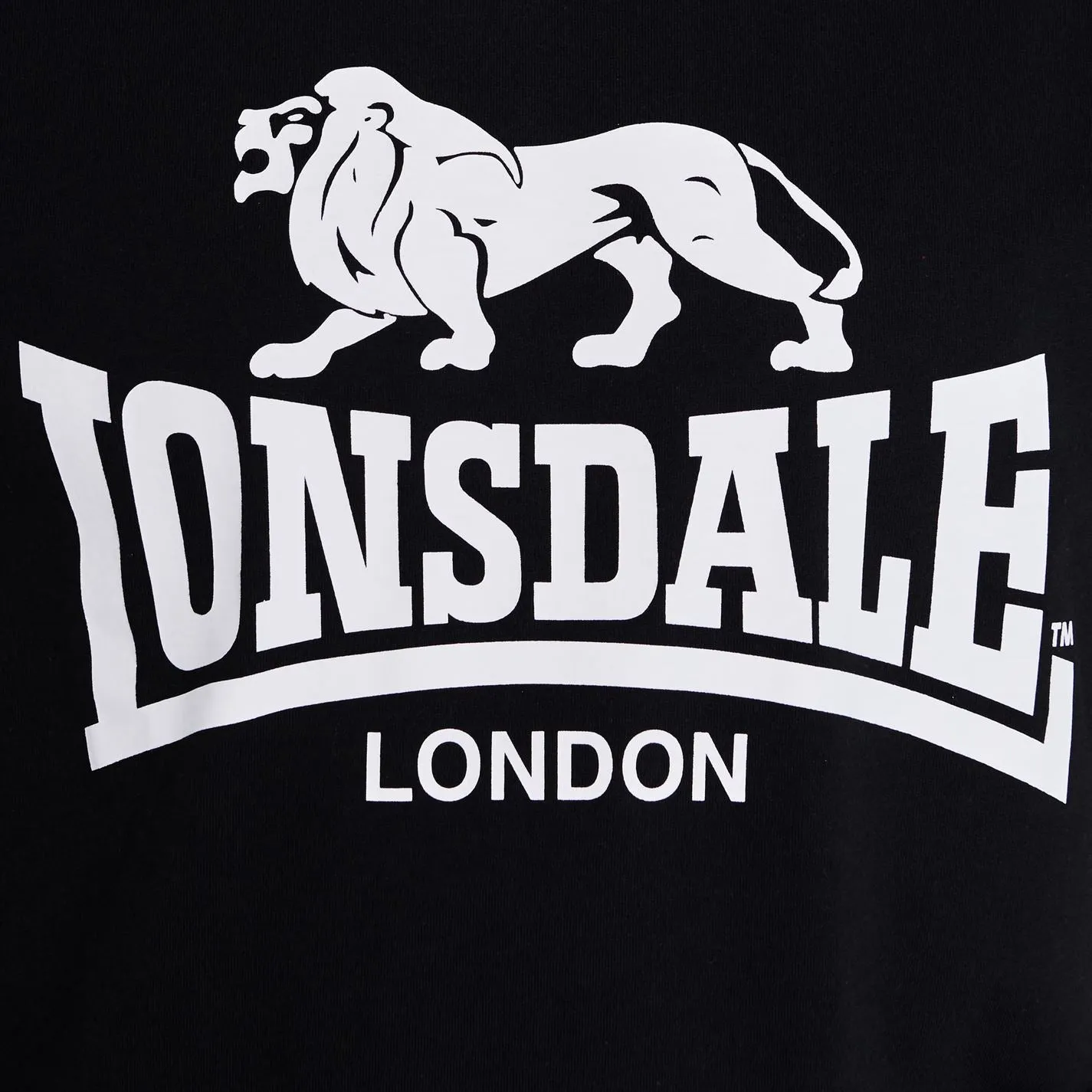 Lonsdale Large Logo T Shirt Mens Gents Crew Neck Tee Top Short Sleeve