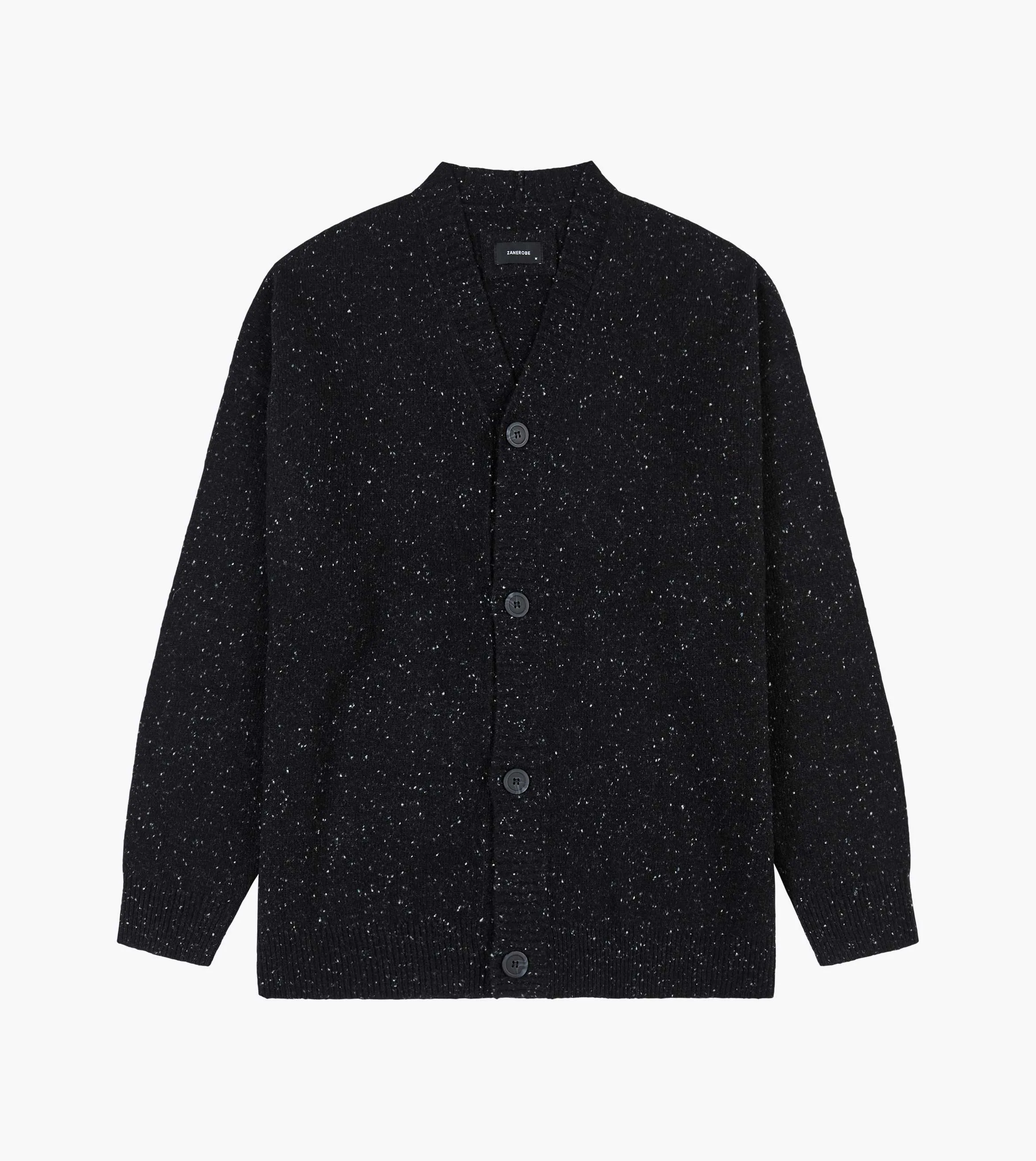 Lowgo Cardigan Black Flec