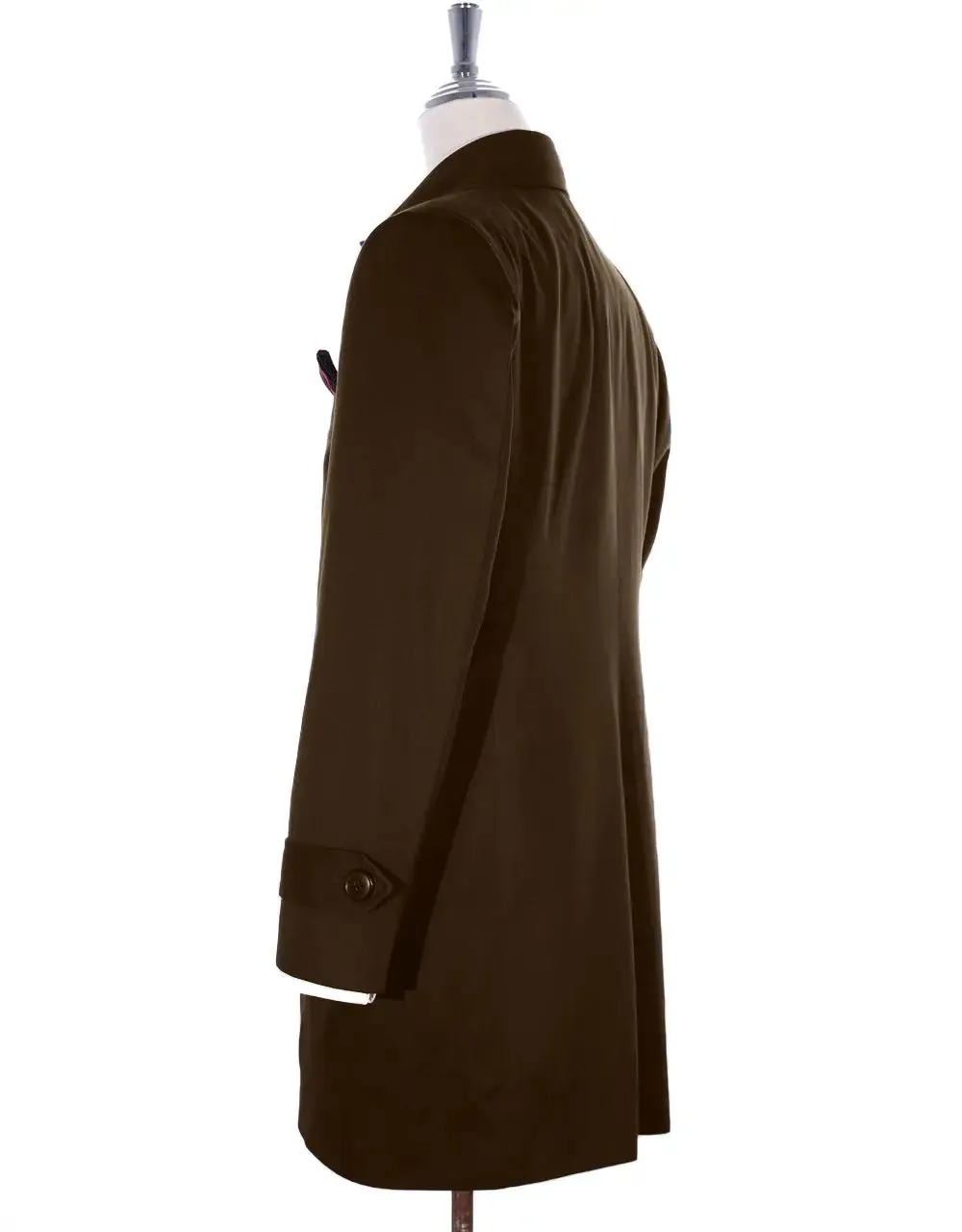 Mac Coat Men's | Tailor Made Vintage Style Brown Mac Coat