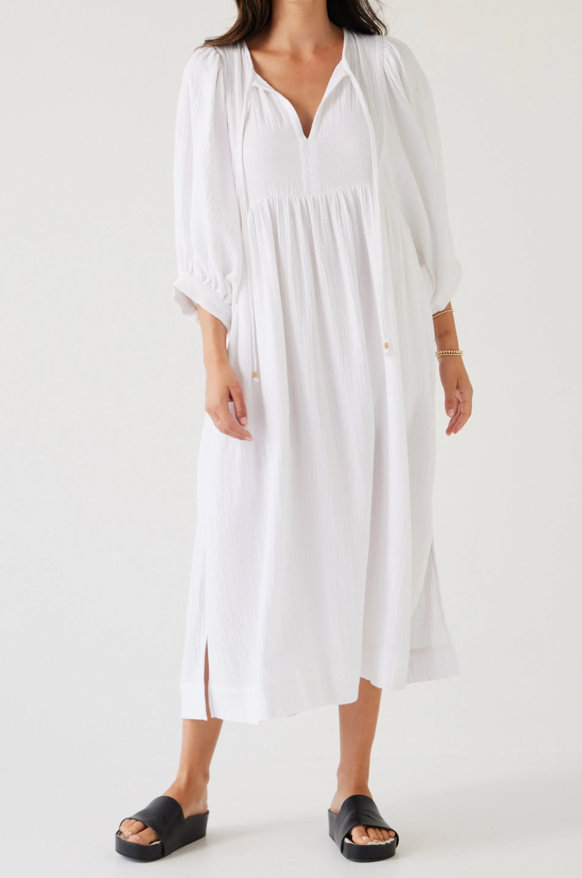 Marnie Dress | White