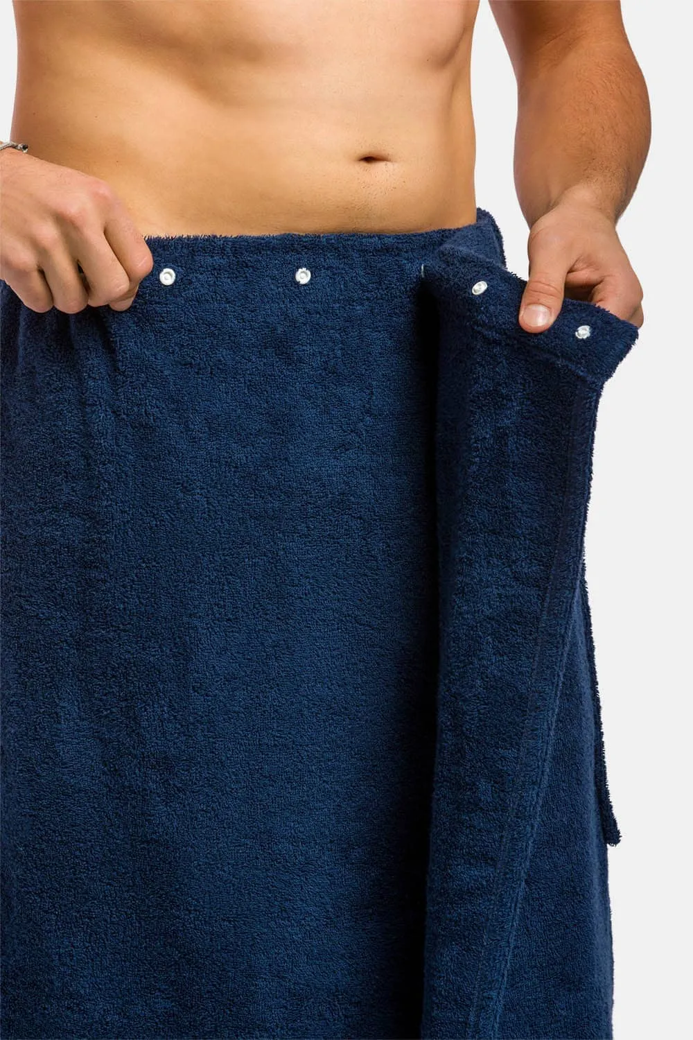 Men's Resort Style Terry Cloth Body Wrap