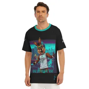 Men's San Antonio Coyote Basketball O-Neck T-Shirt | 190GSM Cotton