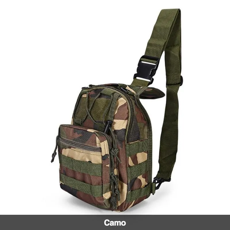 Military Style Outdoor Compact Shoulder Sling Backpack