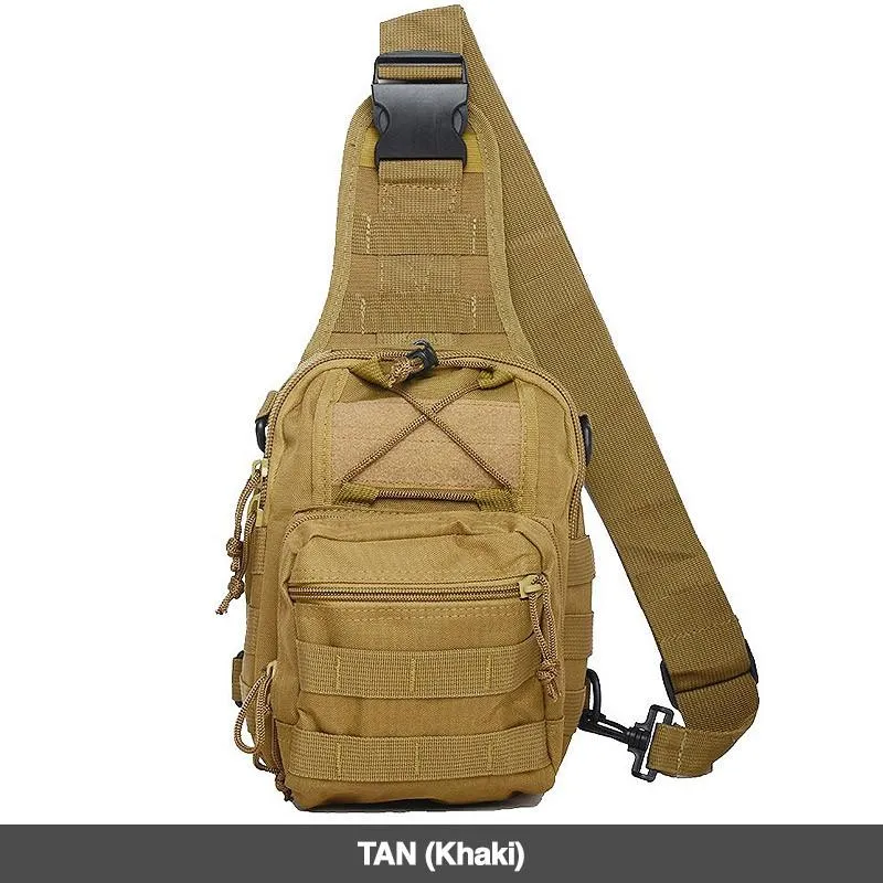 Military Style Outdoor Compact Shoulder Sling Backpack