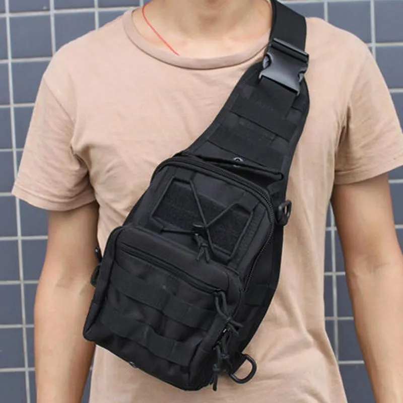 Military Style Outdoor Compact Shoulder Sling Backpack