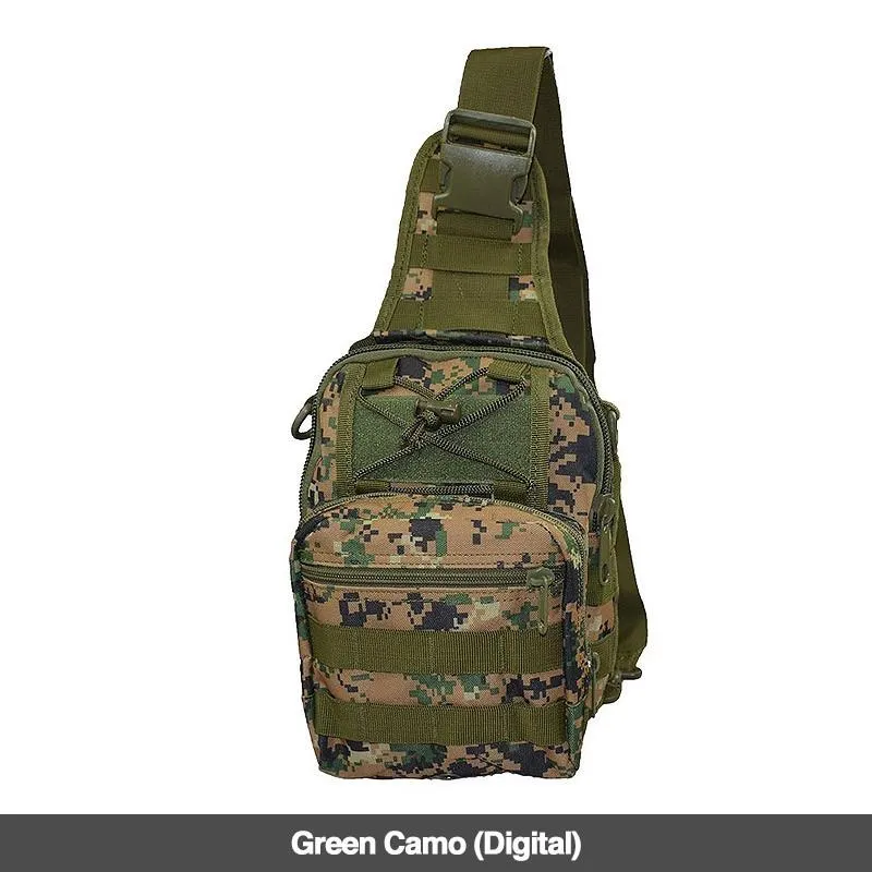 Military Style Outdoor Compact Shoulder Sling Backpack