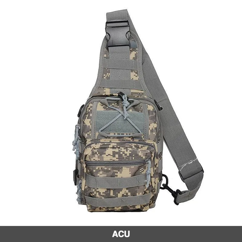 Military Style Outdoor Compact Shoulder Sling Backpack