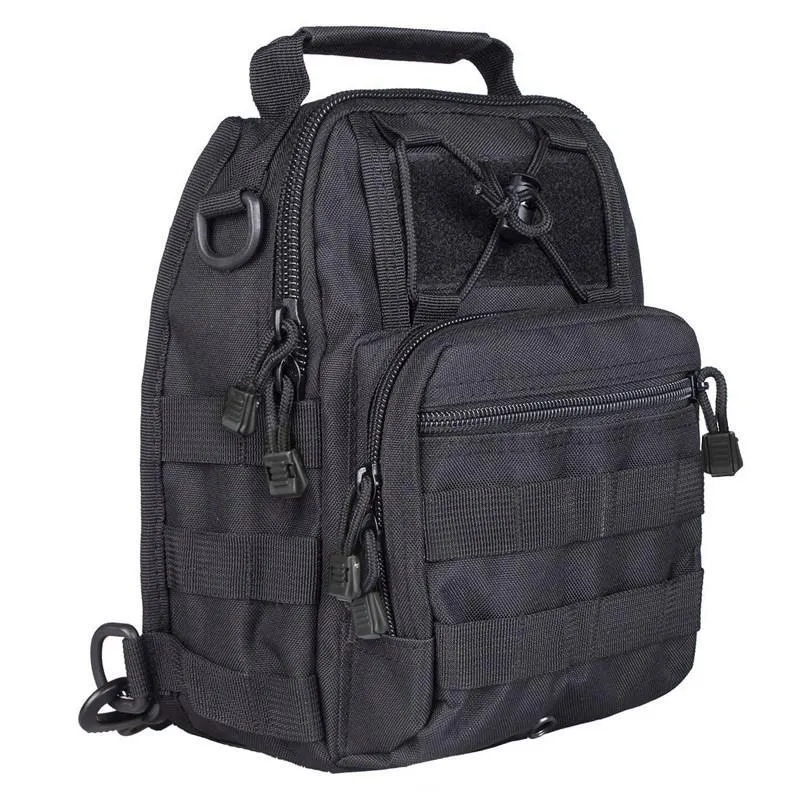 Military Style Outdoor Compact Shoulder Sling Backpack