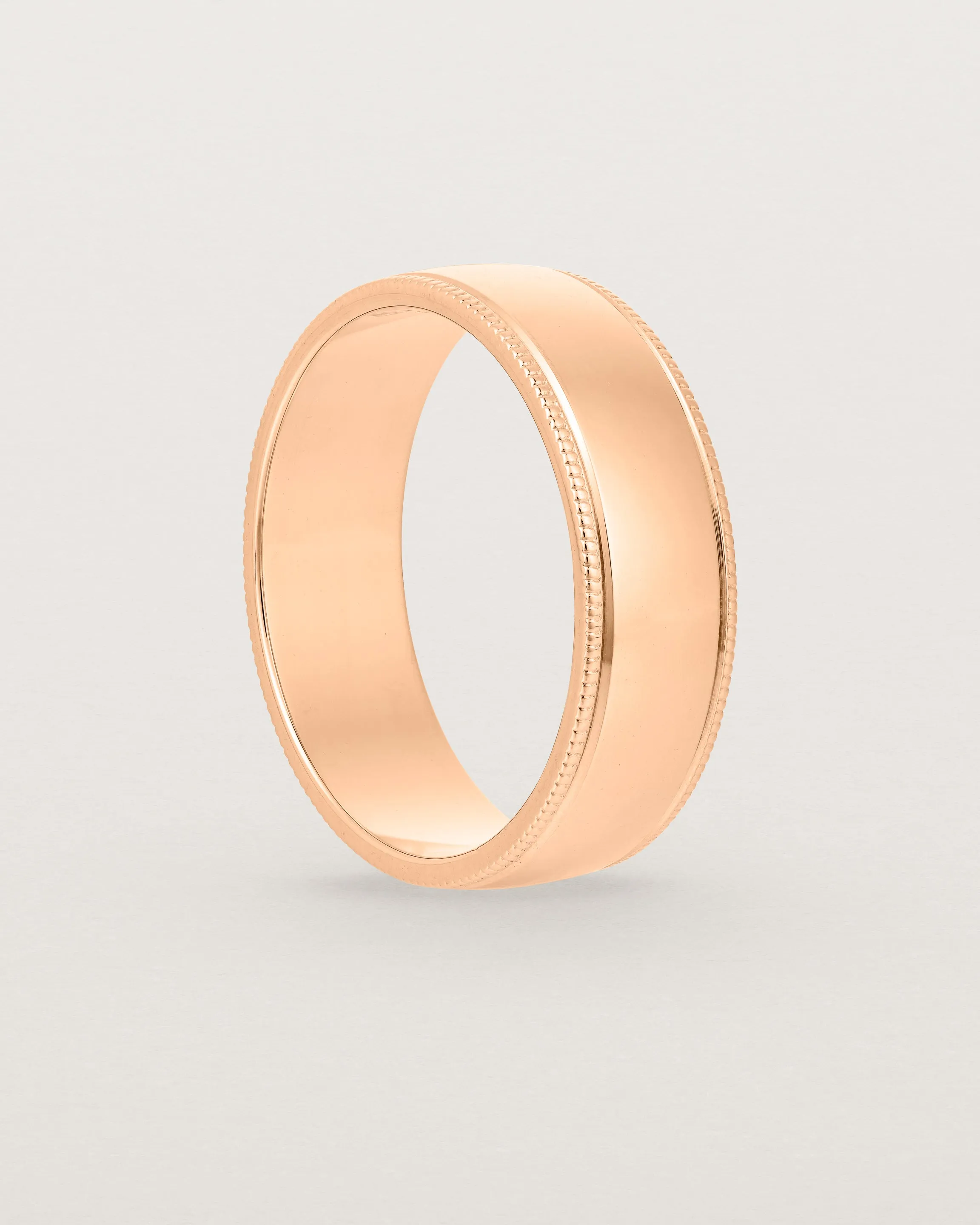 Millgrain Wedding Ring | 6mm