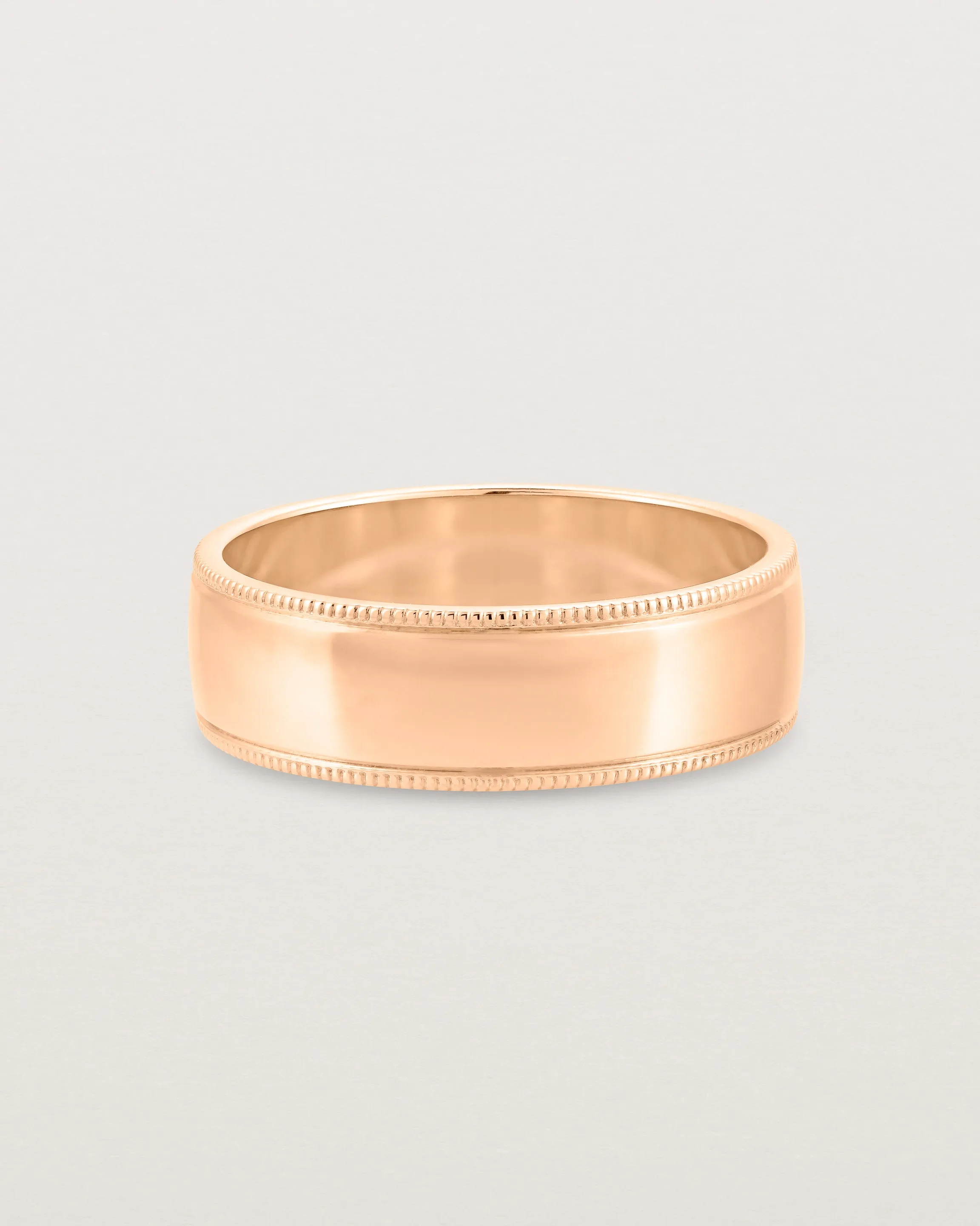 Millgrain Wedding Ring | 6mm