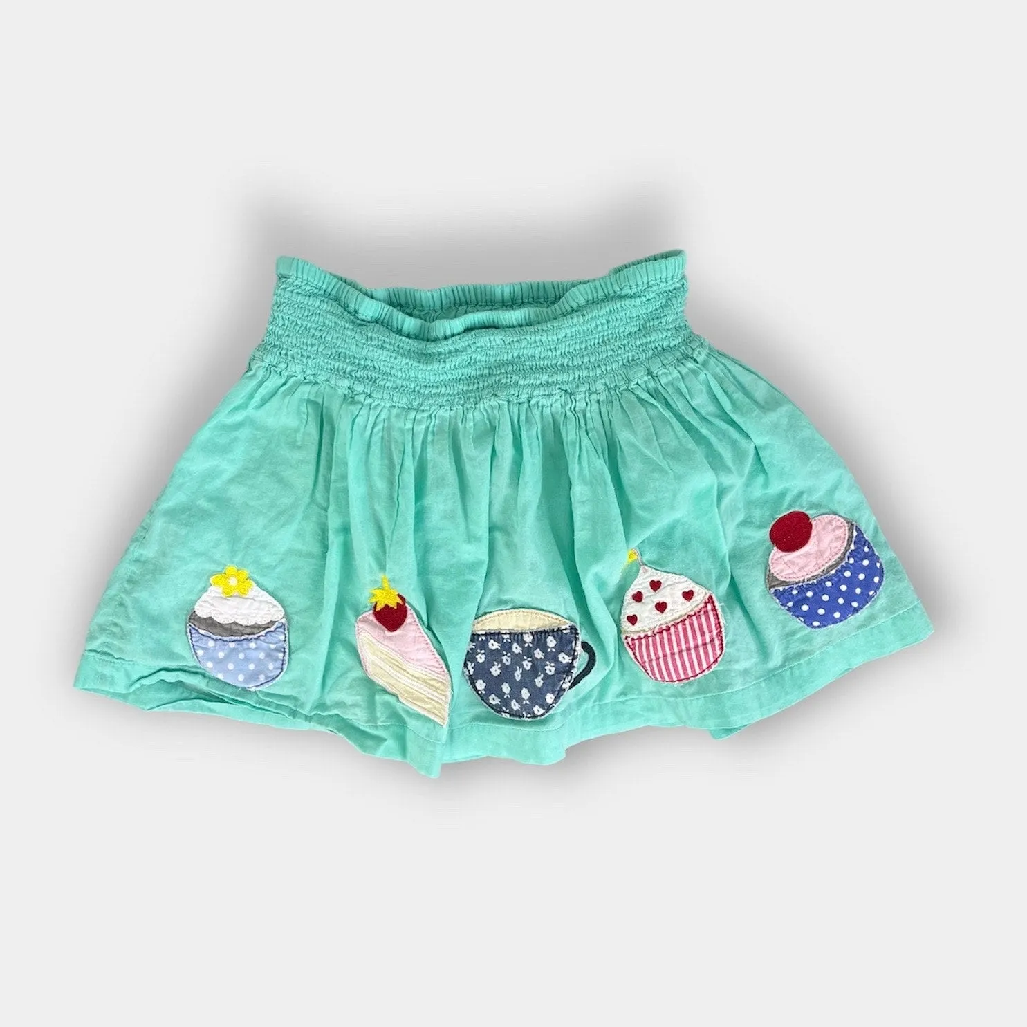 Mini Boden Applique Dessert Skirt 3-4