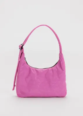 Mini Nylon Shoulder Bag - Extra Pink