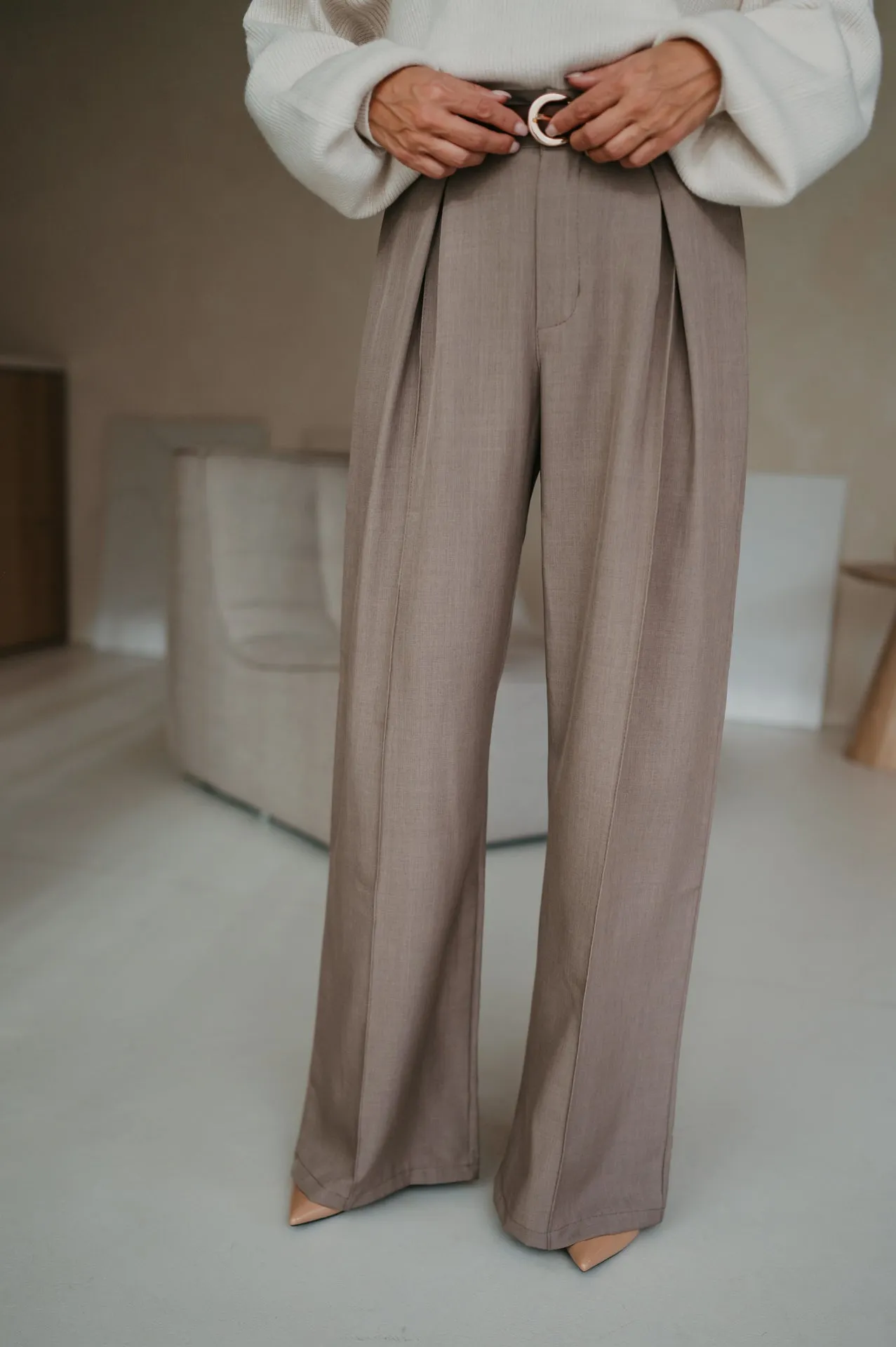 Mostri trousers I Taupe