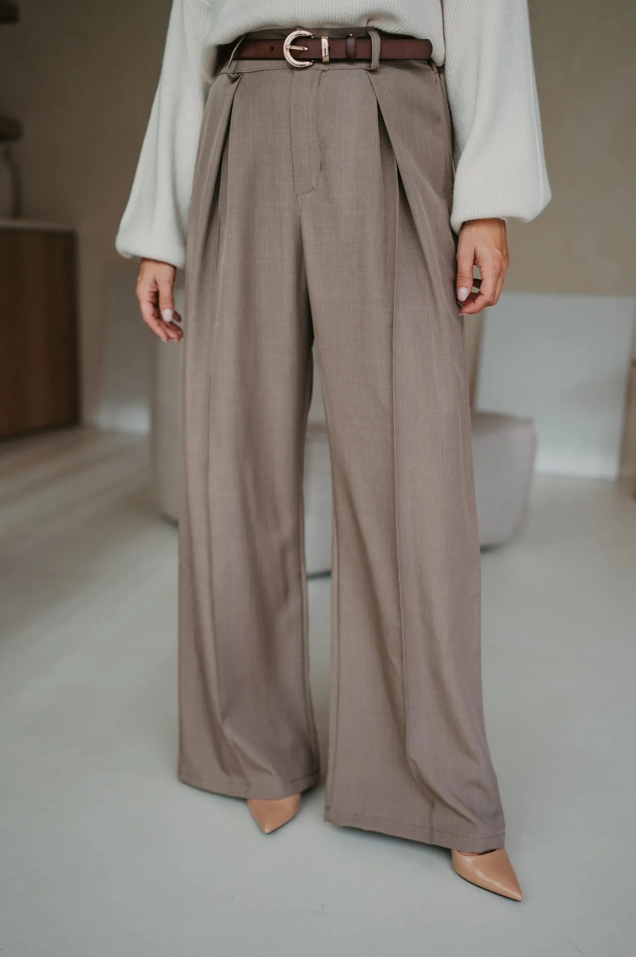 Mostri trousers I Taupe