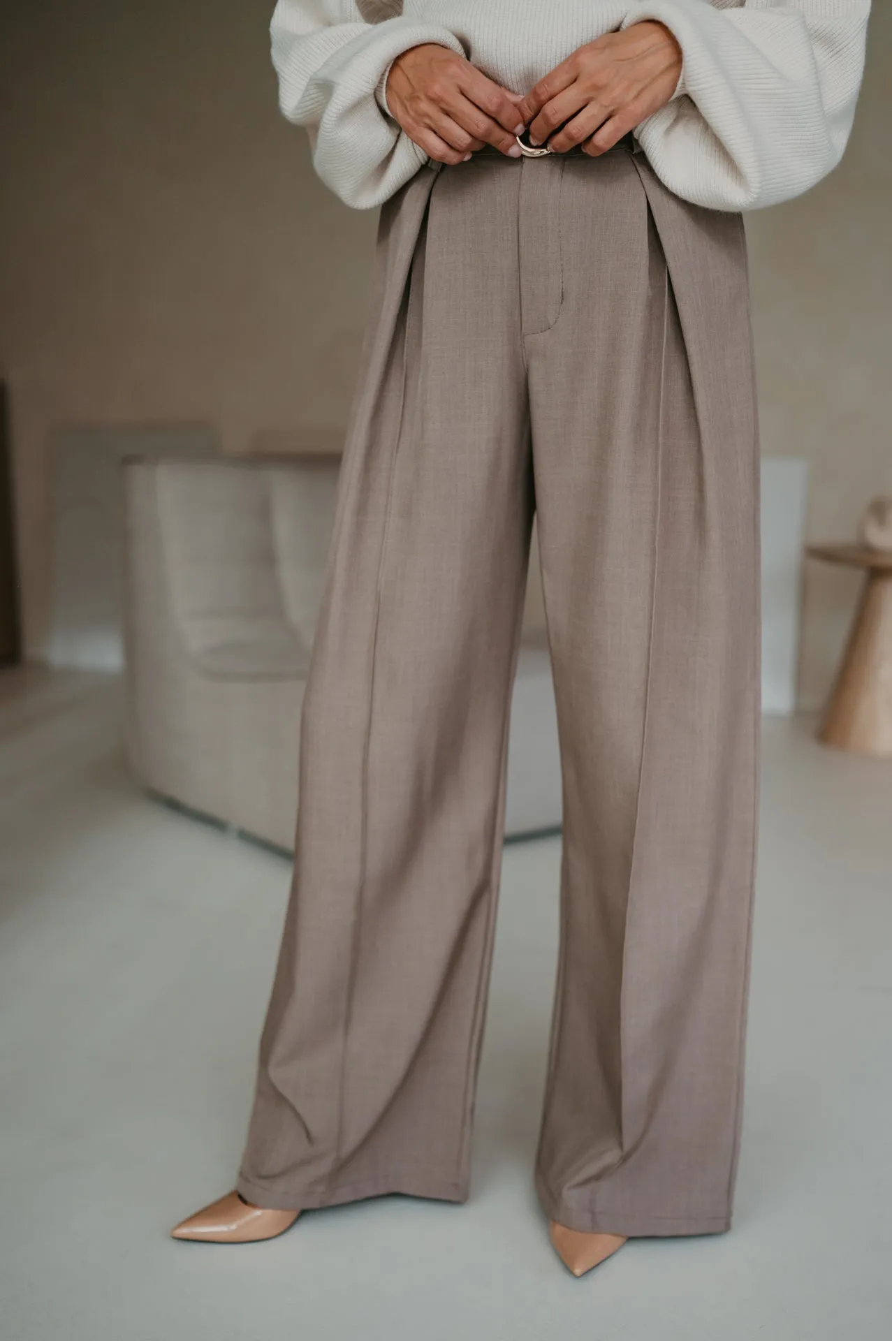 Mostri trousers I Taupe