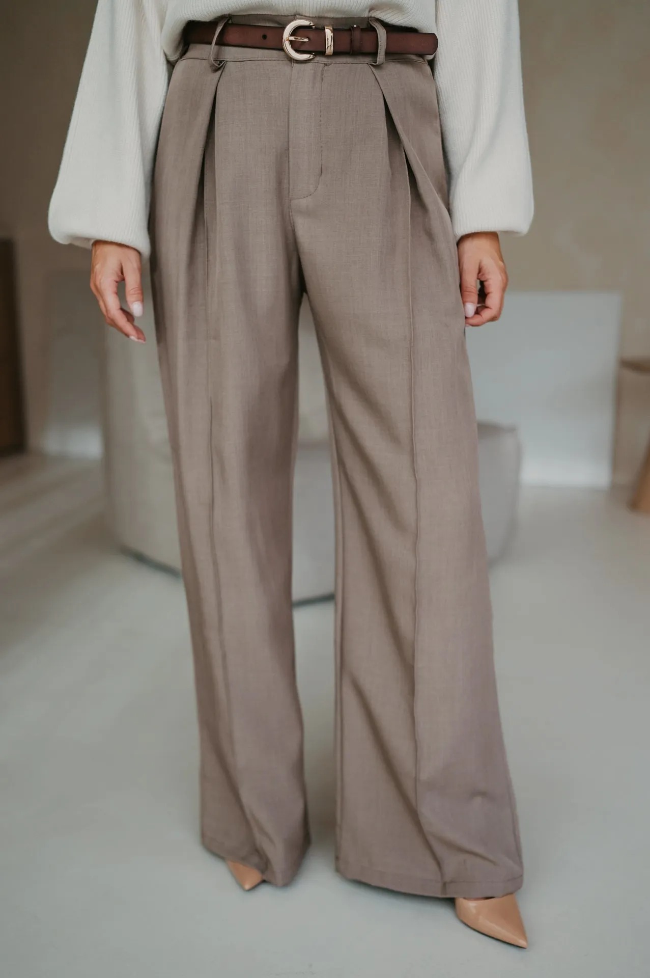 Mostri trousers I Taupe