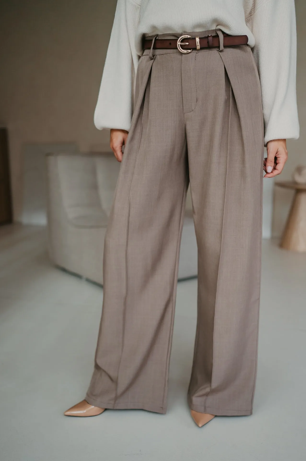 Mostri trousers I Taupe