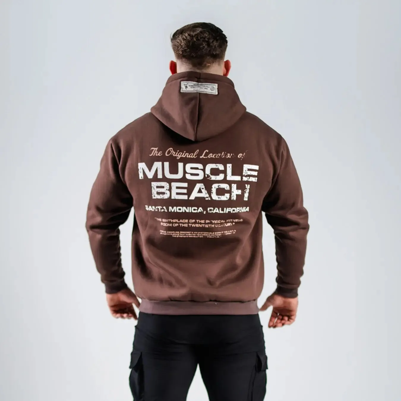 Muscle Beach Zip Hoodie