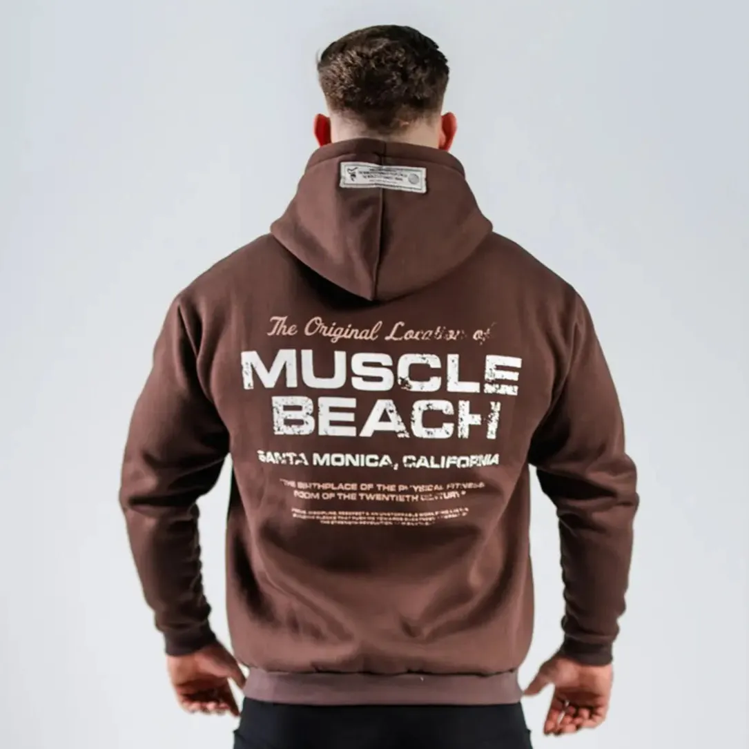 Muscle Beach Zip Hoodie