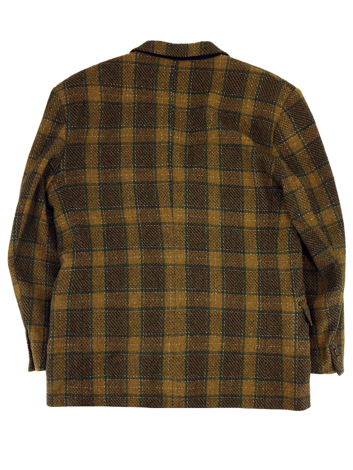 Mustard Yellow Check True Vintage Jacke