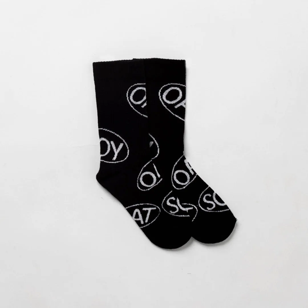 Mylk - ORGANIC Socks - Black