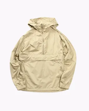 Nylon Popover Jacket - Beige