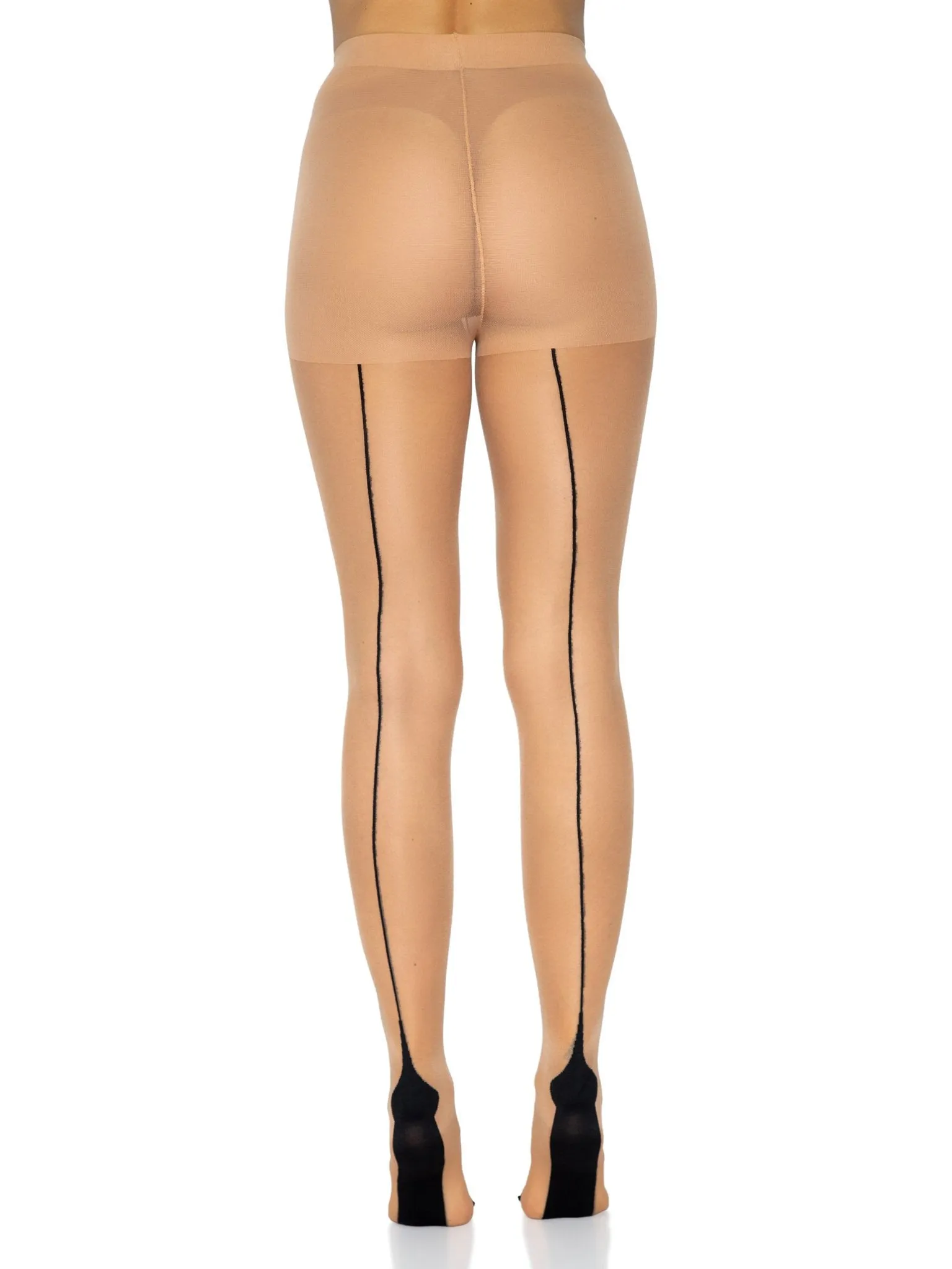 Nyx Sheer Cuban Heel Pantyhose