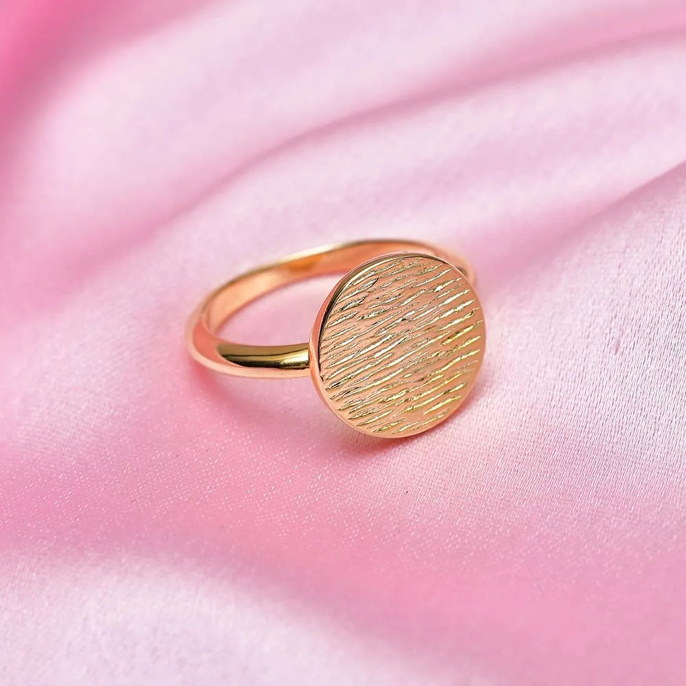 Ocean Mini Disc Ring