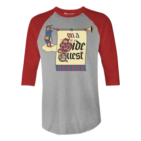 On a Side Quest 3/4 Sleeve Raglan Shirt