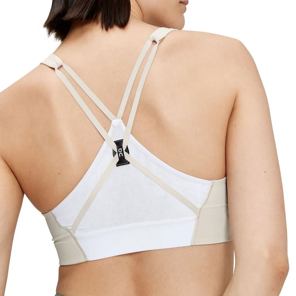 On Running Active Bra (Womens) - Pearl/White