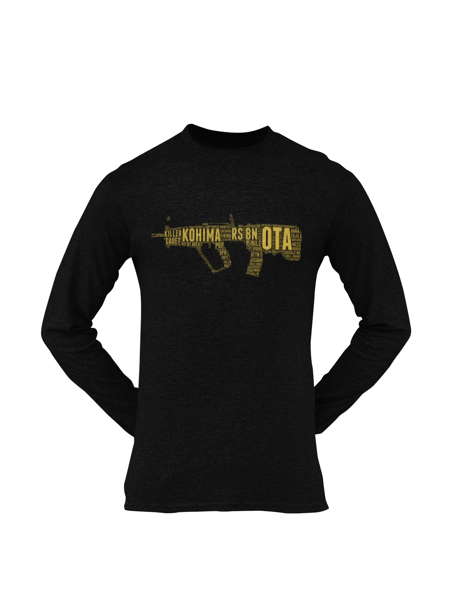 OTA T-shirt - Word Cloud Kohima - Tavor (Men)