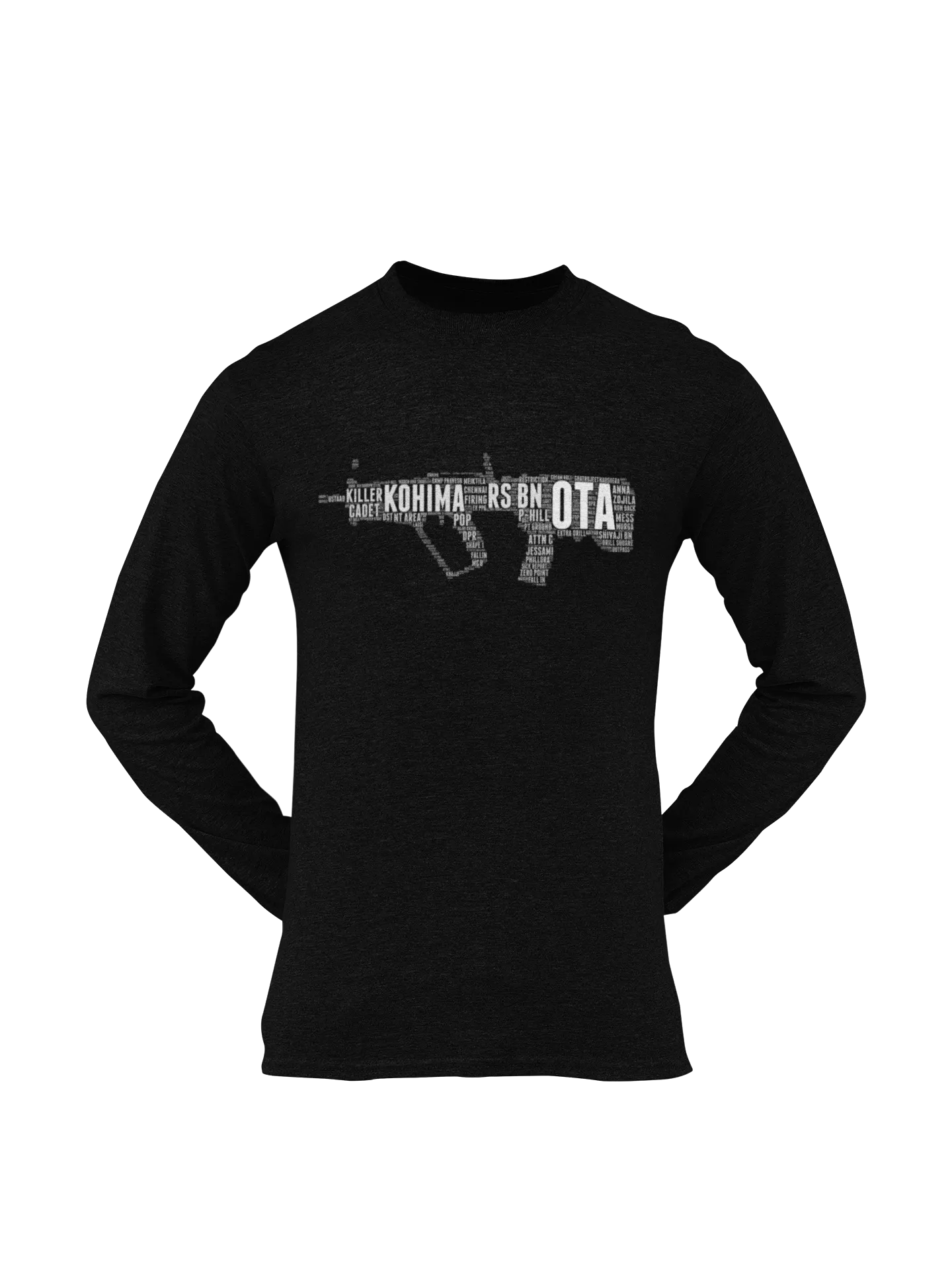 OTA T-shirt - Word Cloud Kohima - Tavor (Men)