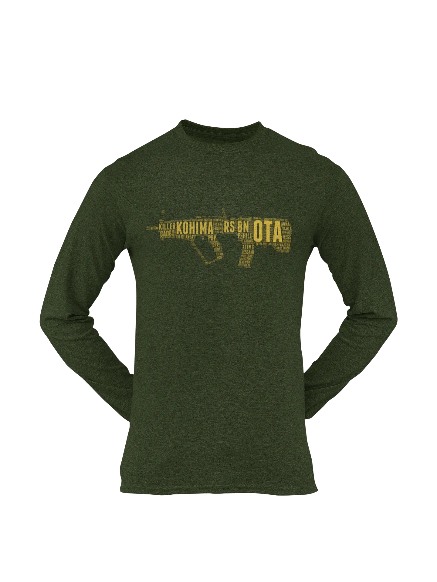 OTA T-shirt - Word Cloud Kohima - Tavor (Men)