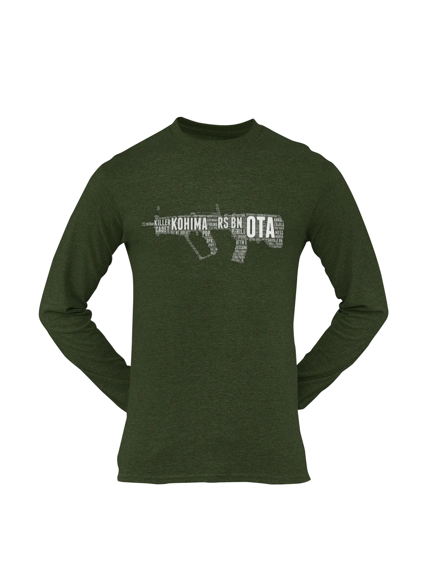 OTA T-shirt - Word Cloud Kohima - Tavor (Men)