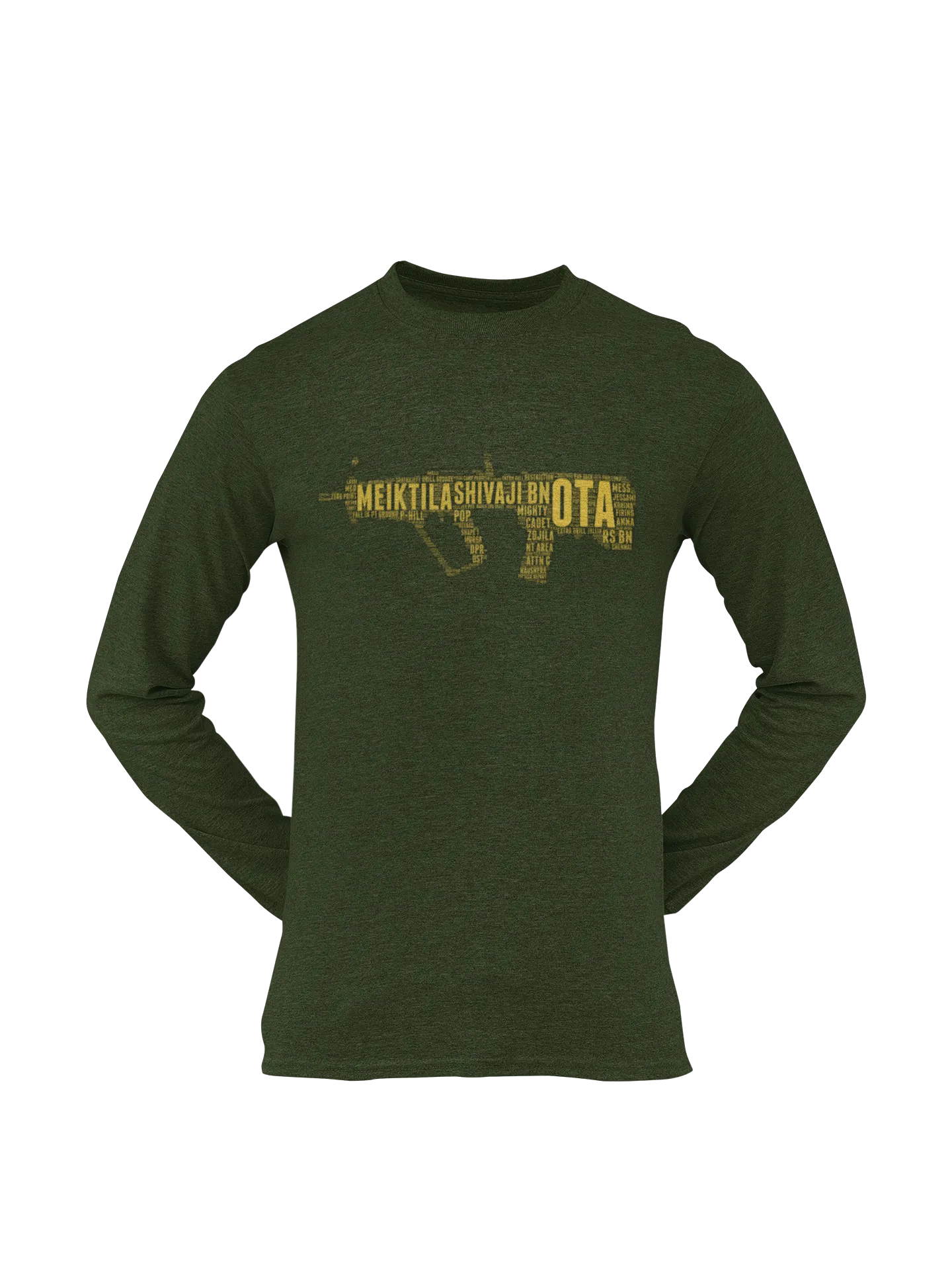 OTA T-shirt - Word Cloud Meiktila - Tavor (Men)