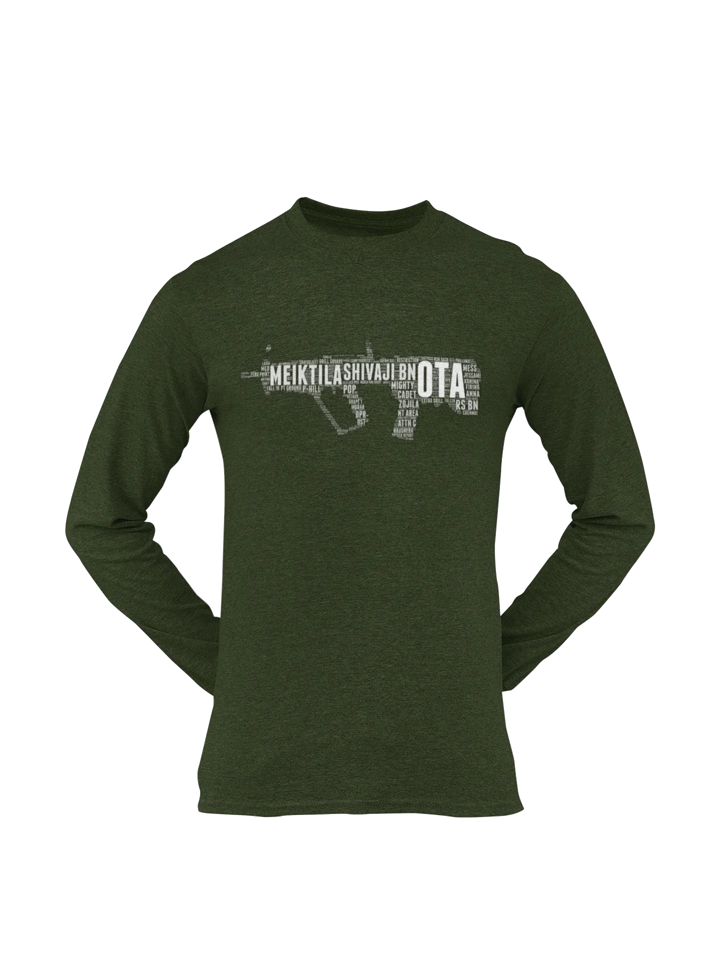 OTA T-shirt - Word Cloud Meiktila - Tavor (Men)