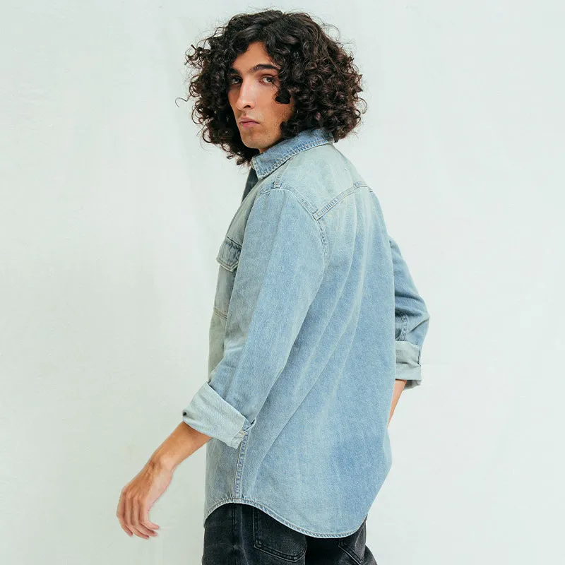 Over Dyed Denim Shirt