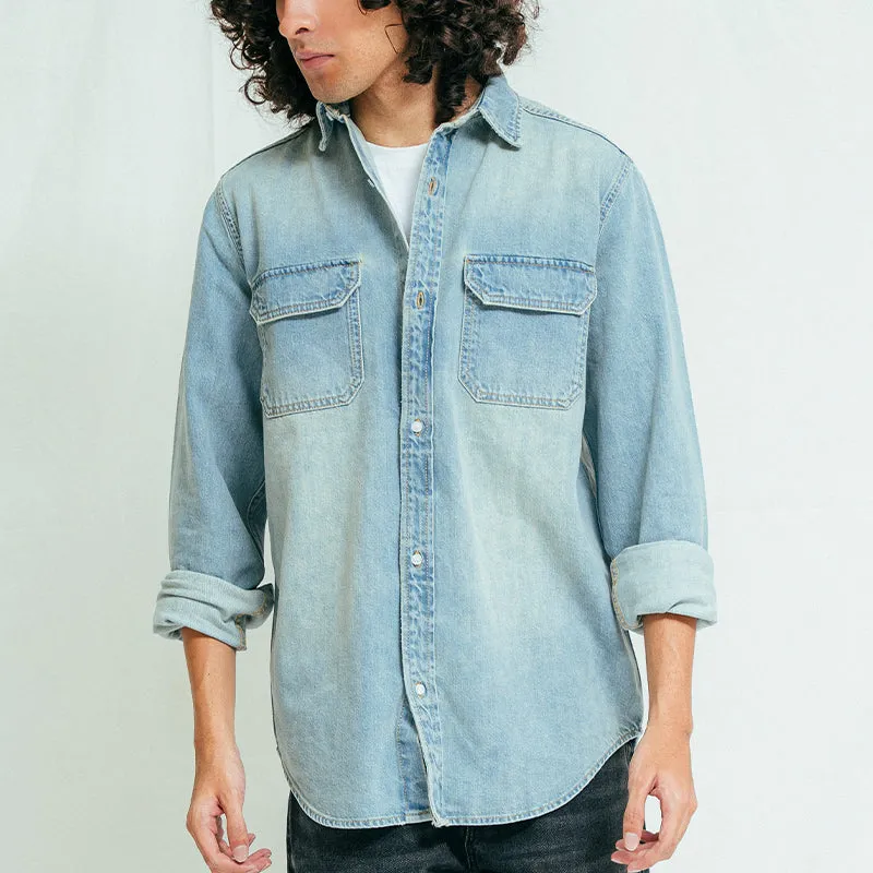 Over Dyed Denim Shirt