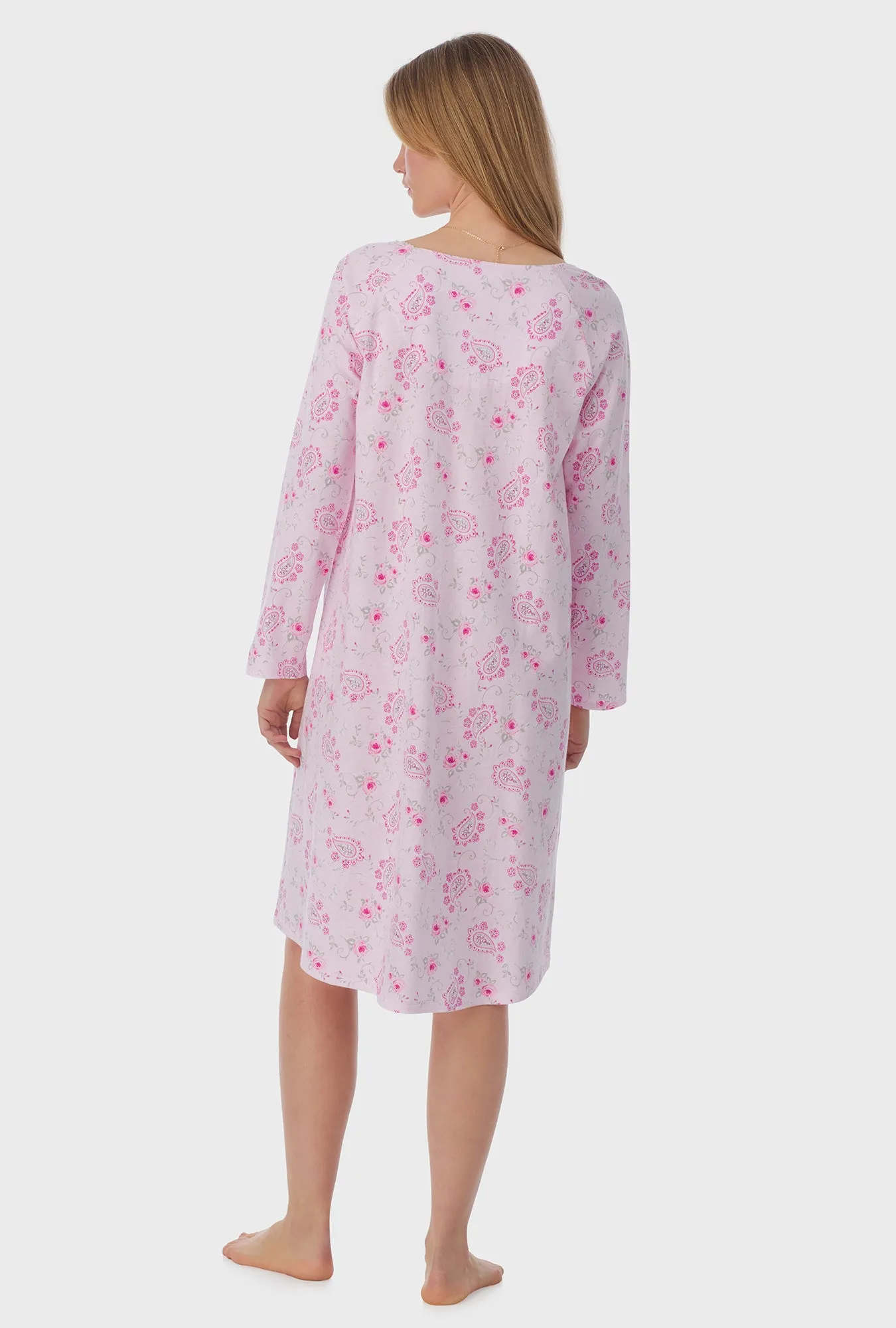 Paisley Floral Cotton Waltz Nightgown