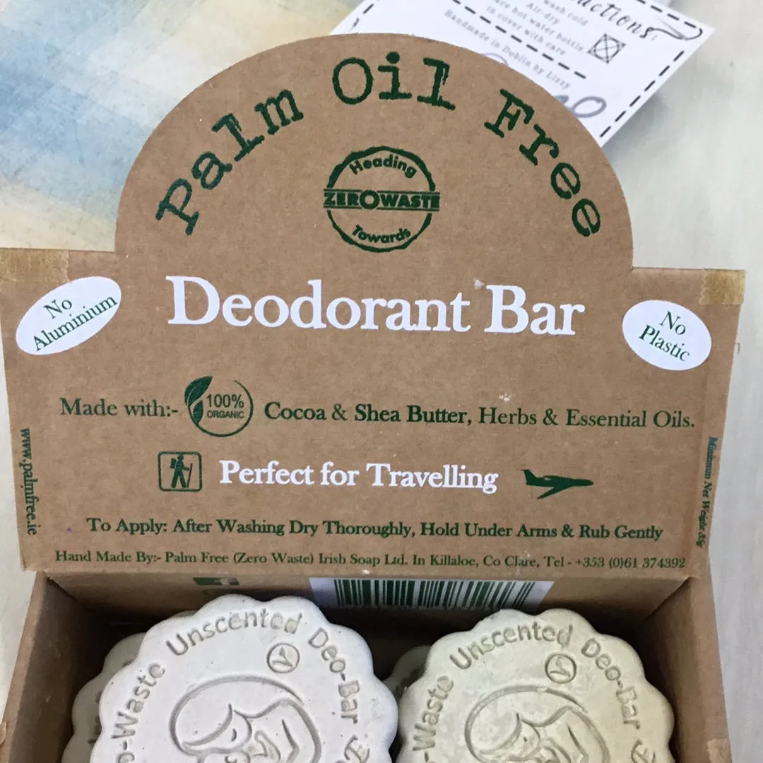 Palm Free Herbal Deodorant Bar