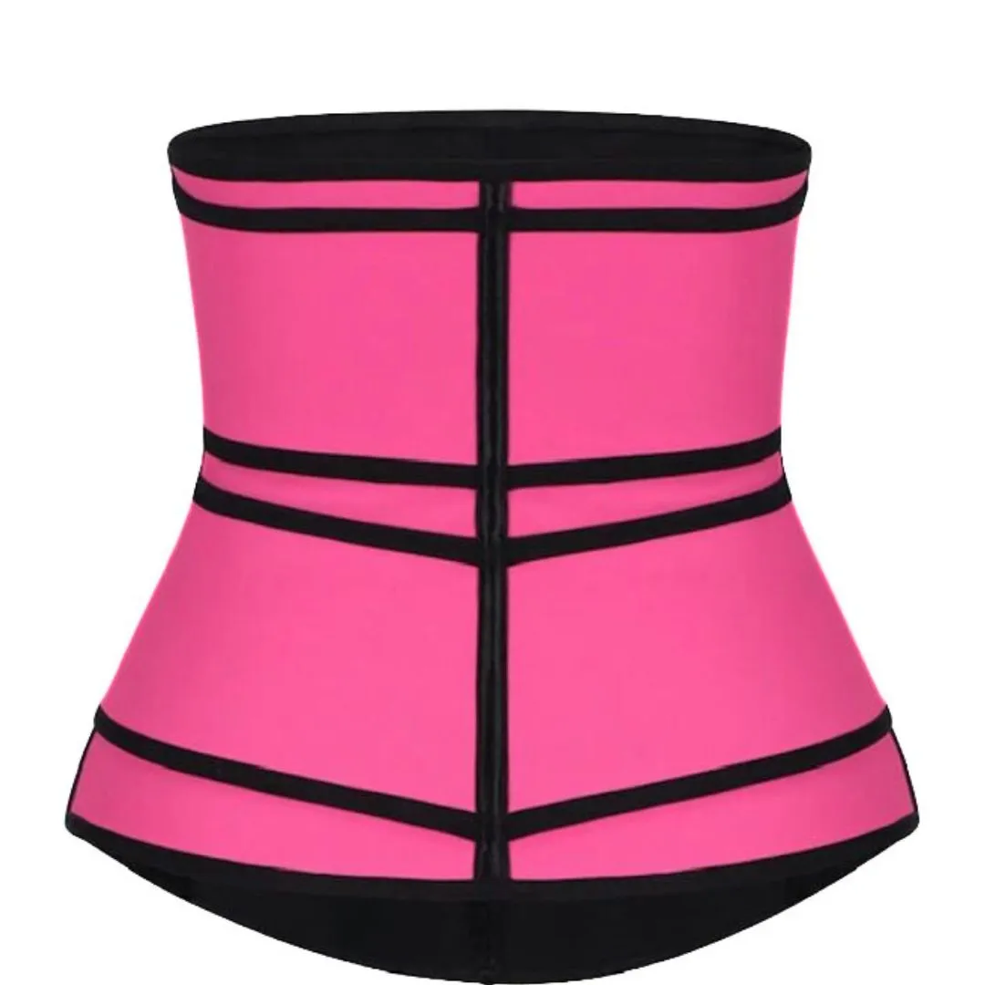 Pink Waist Trainer – Double Straps