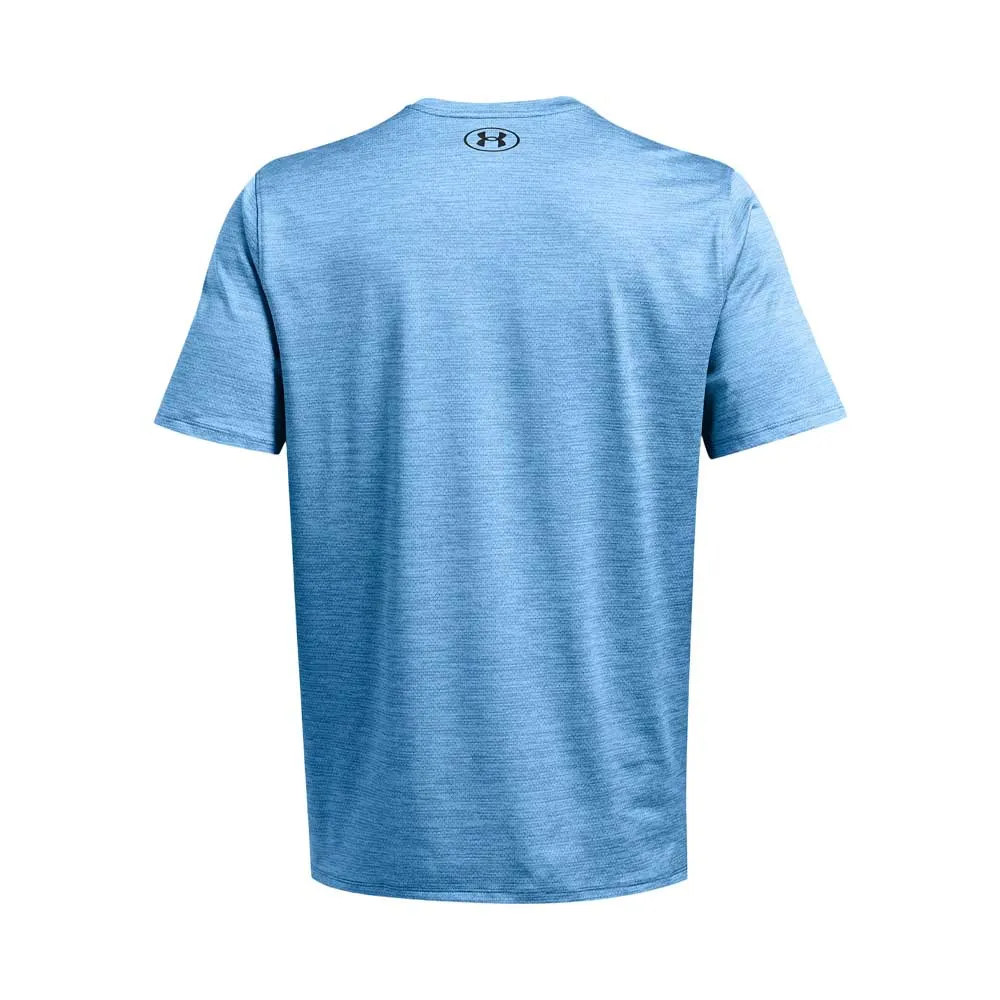 Playera Manga Corta Under Armour para Hombre Tech Vent SS Azul