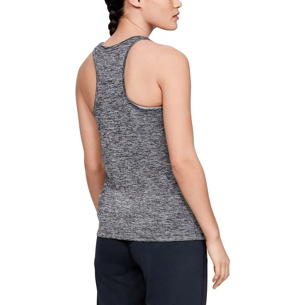 Playera Sin Mangas Under Armour para Mujer Tech Tank-Twist Negro