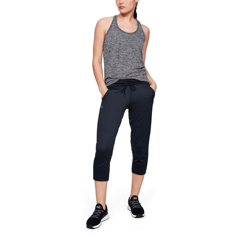 Playera Sin Mangas Under Armour para Mujer Tech Tank-Twist Negro