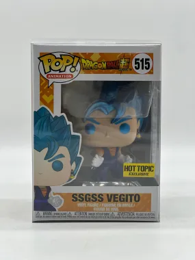 Pop! Animation Dragon Ball Z Super 515 SSGSS Vegito HotTopic Exclusive