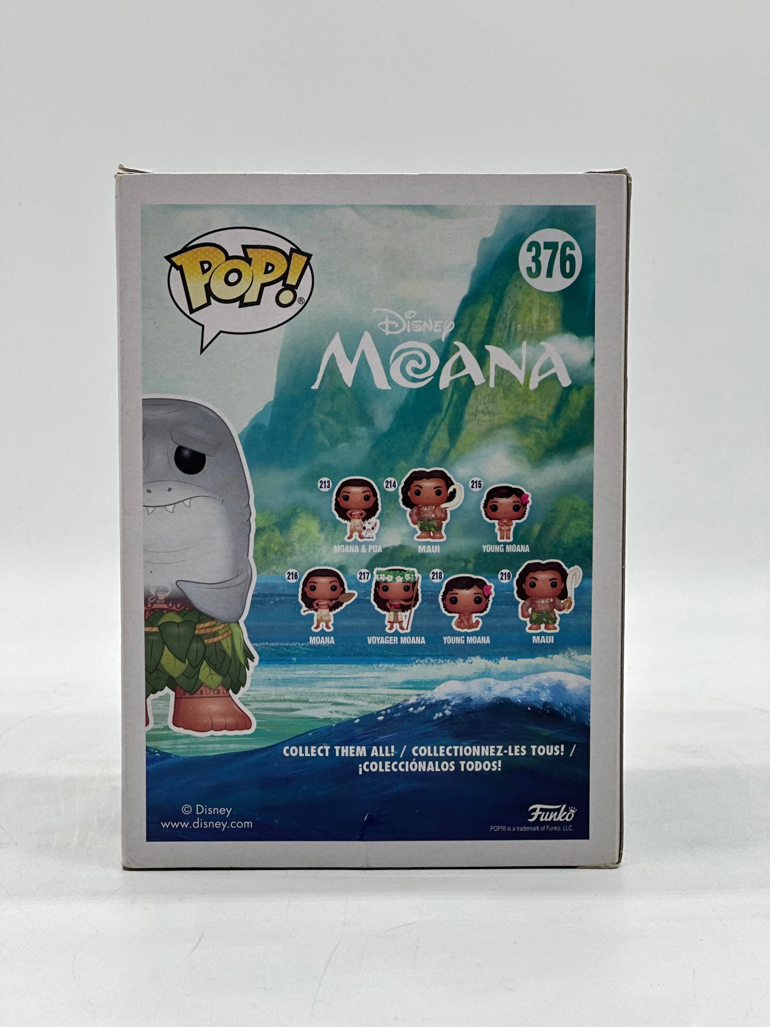 Pop! Disney Moana 376 Maui (Shark Head) 2018 Spring Convention Exclusive