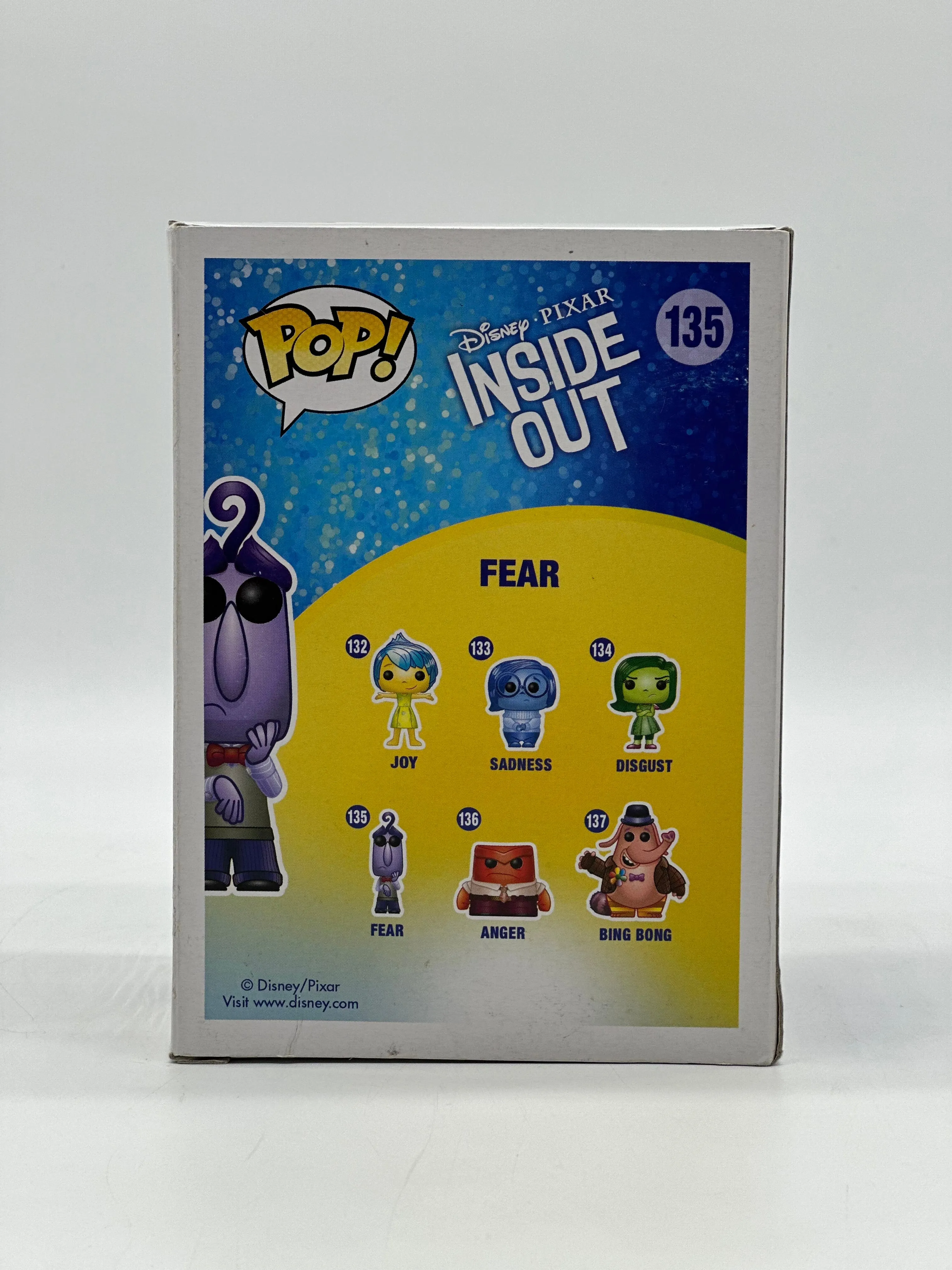 Pop! Disney Pixar Inside Out 135 Fear